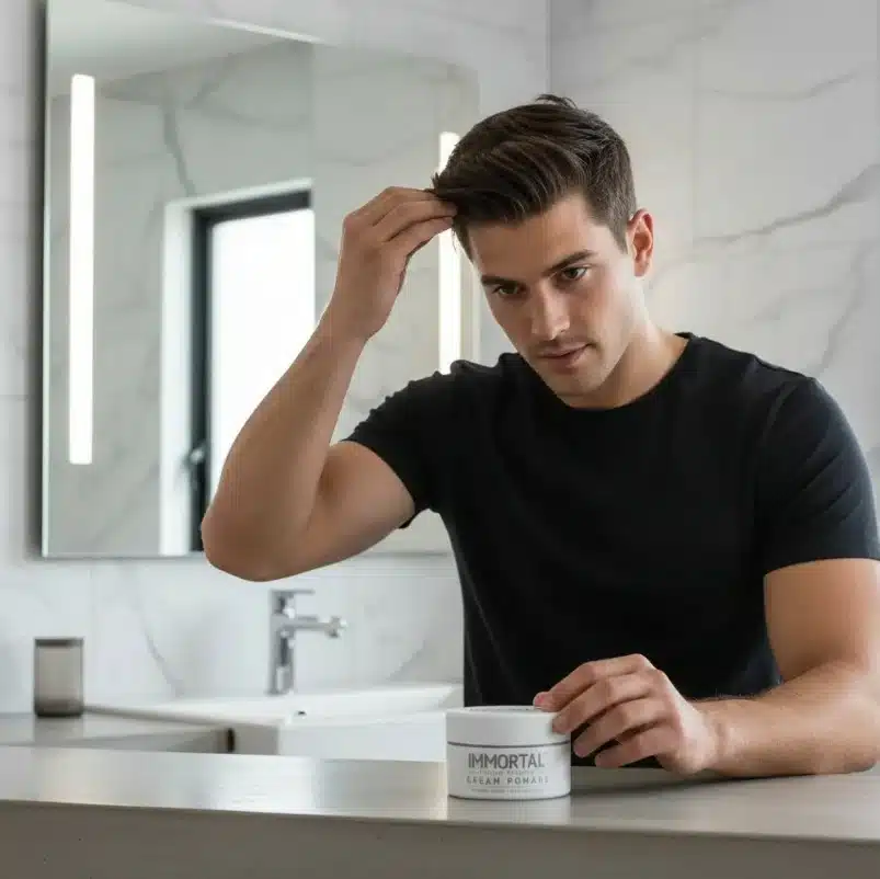 Cera Immortal Premium Productos Matte Pomade - Imagen 2