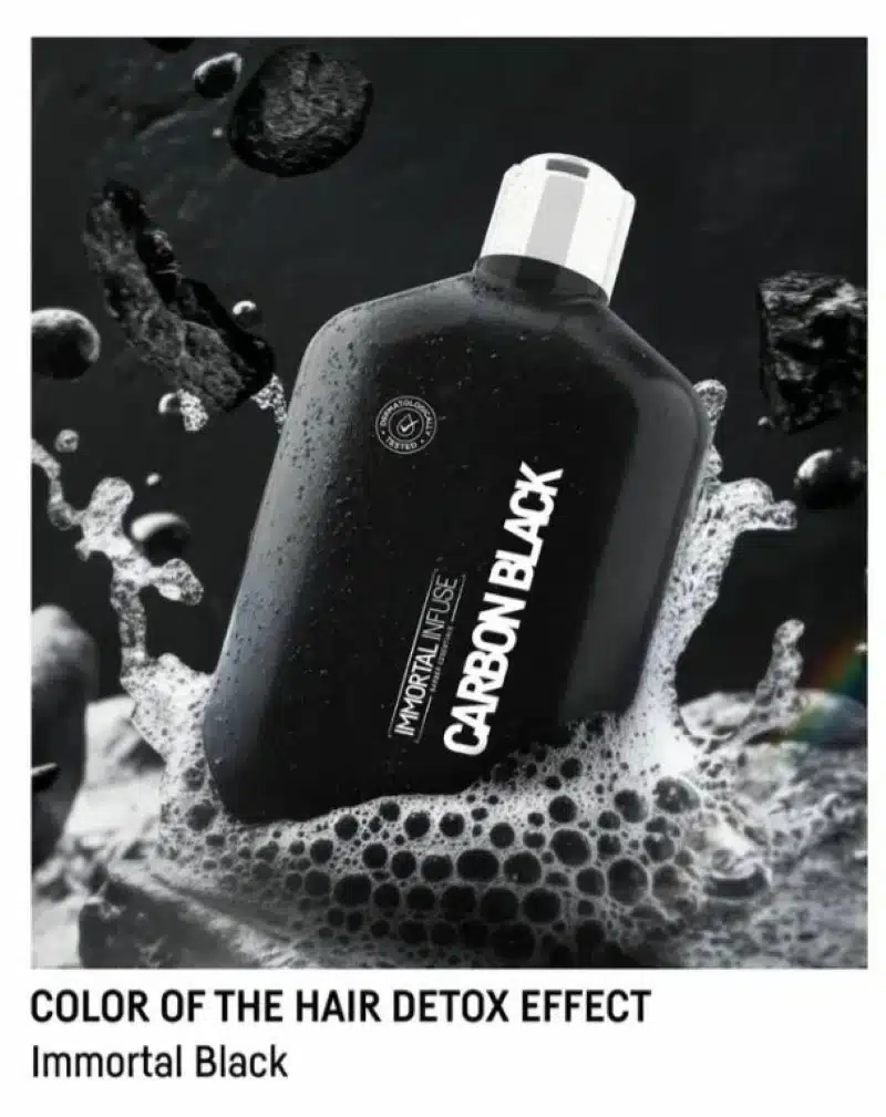 Shampoo Immortal Infuse Carbon Black - Imagen 4
