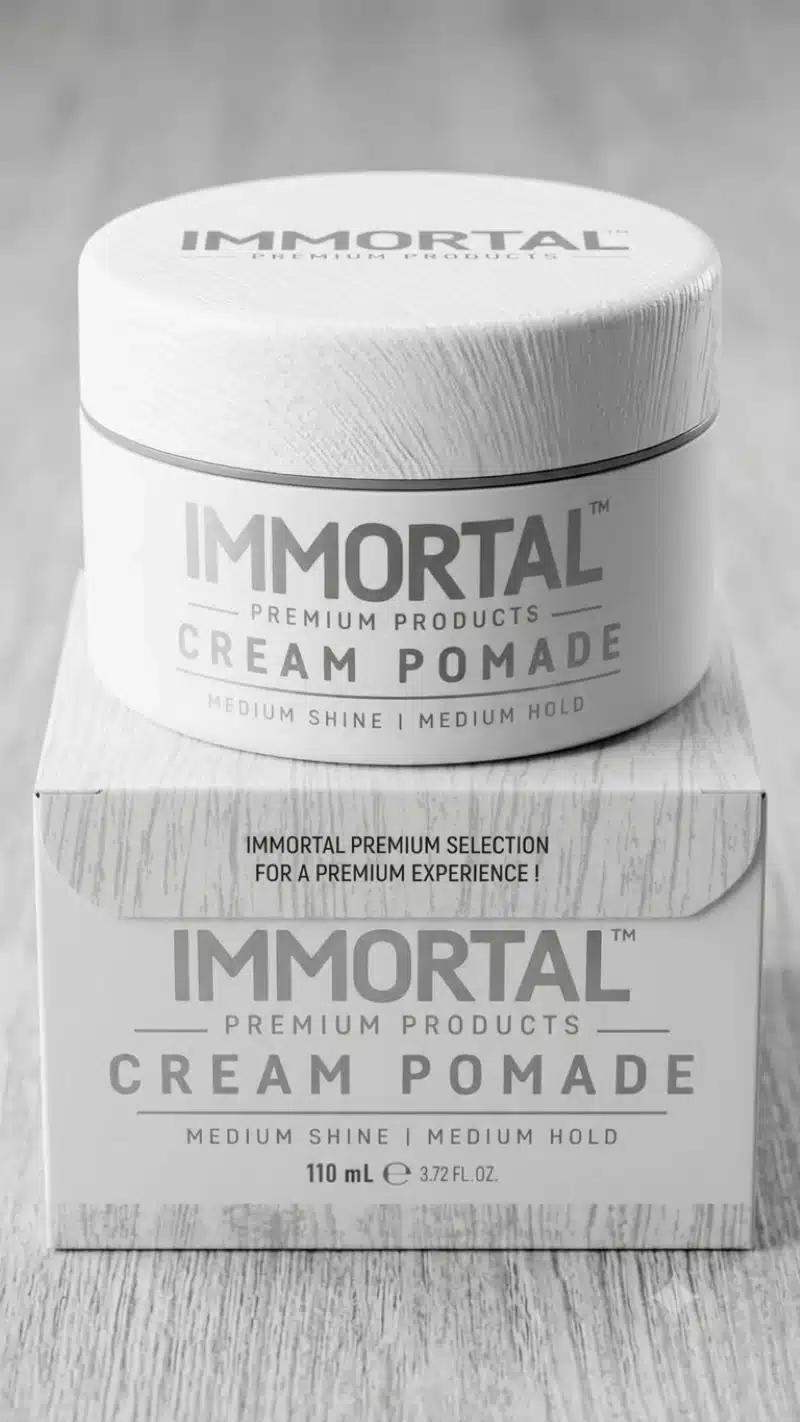 Cera Immortal Premium Selection Cream Pomade - Imagen 3