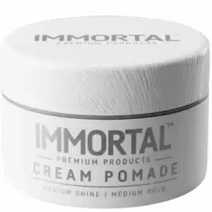cera premium cream pomade plateada