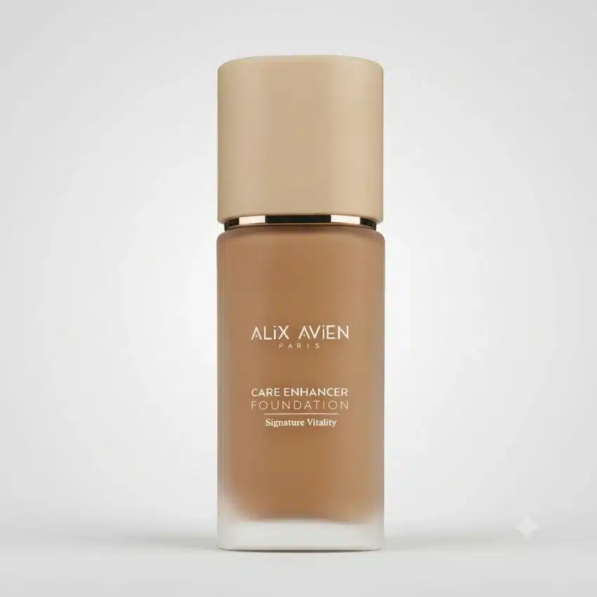 Base Care Enhancer Foundation Signature Vitality 808 Warm Amber ALIX AVIEN - Imagen 3