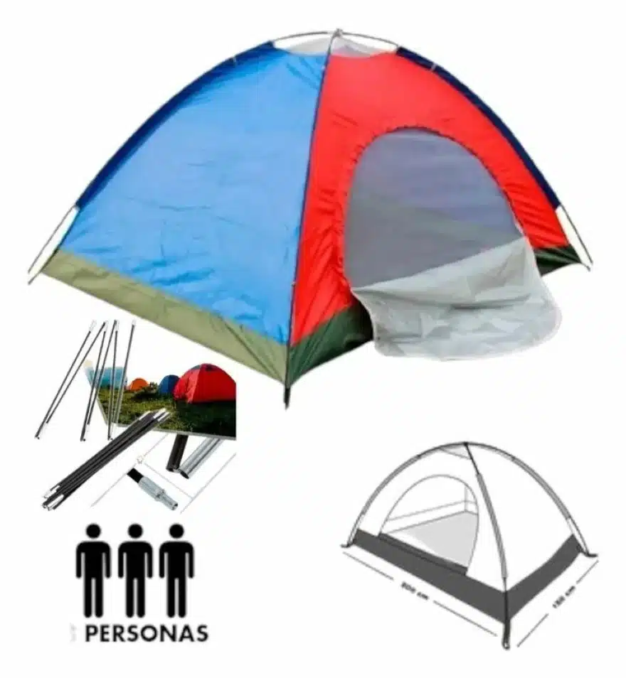 CAMPING 3 PERSONAS