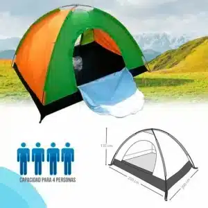 CAMPING 4 PERSONAS