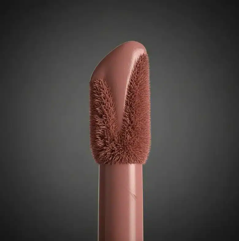 Labial líquido mate Alix Avien 501 Caramel Nude De Larga Duración y Color Intenso - Imagen 4