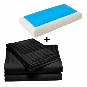 combo-sabana-negra-con-una-almohada-gel-grande.