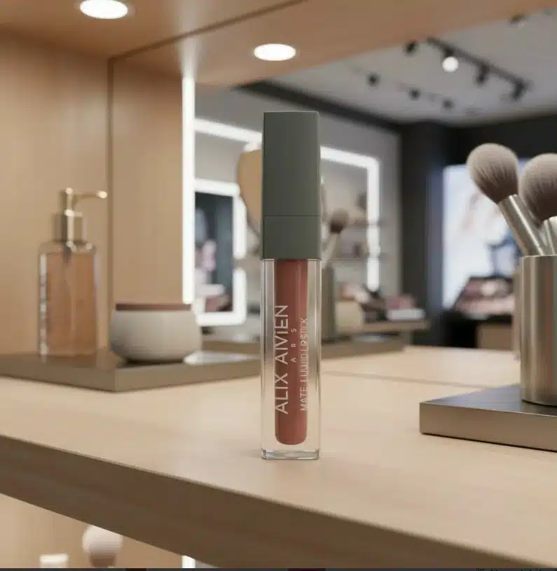 Labial líquido mate Alix Avien 503 Terracotta Nude De Larga Duración y Color Intenso - Imagen 2