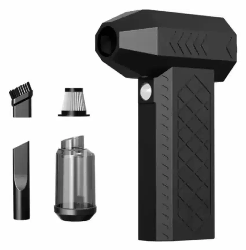 Soplador Aire Portátil Mini Jet Turbo Con Luz Led Recargable - Imagen 5