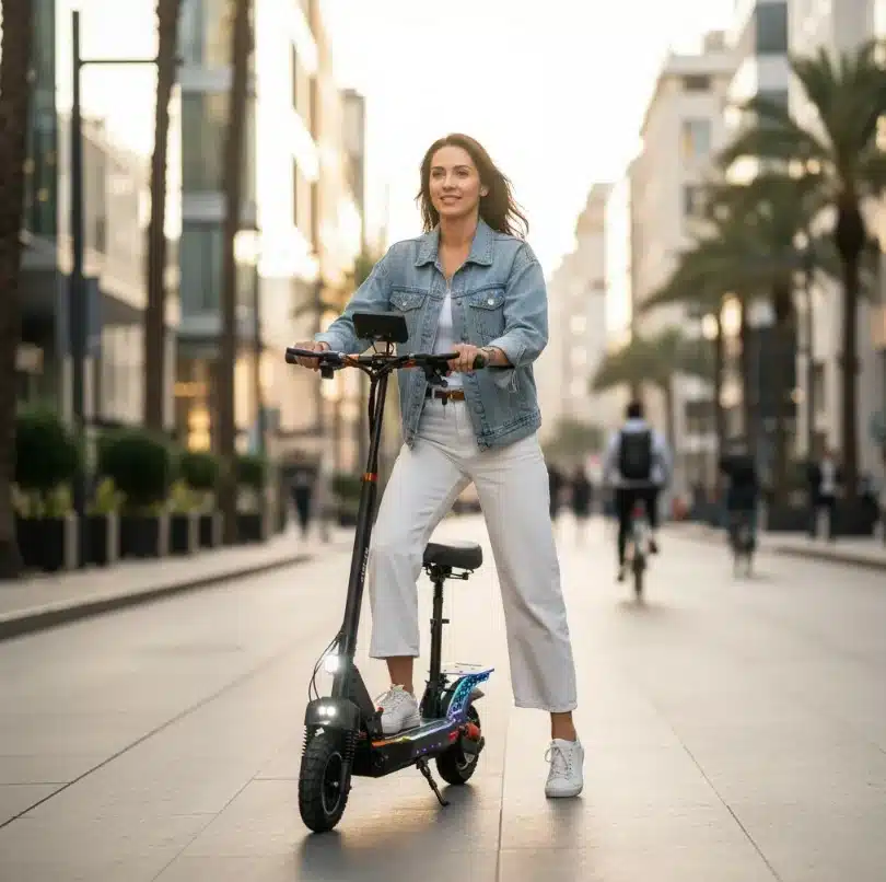 Scooter Eléctrica Sillín FG-14 1000 W - Imagen 2