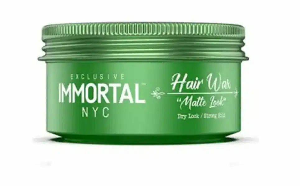 Cera Inmortal NYC Hair Wax Matte Look - Imagen 6