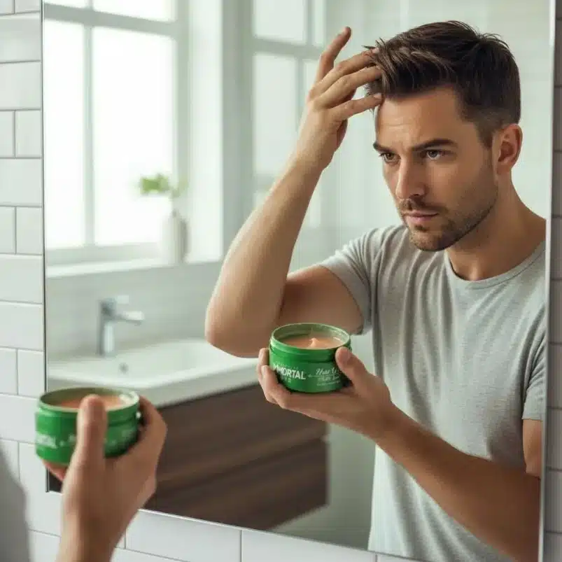 Cera Inmortal NYC Hair Wax Matte Look - Imagen 2