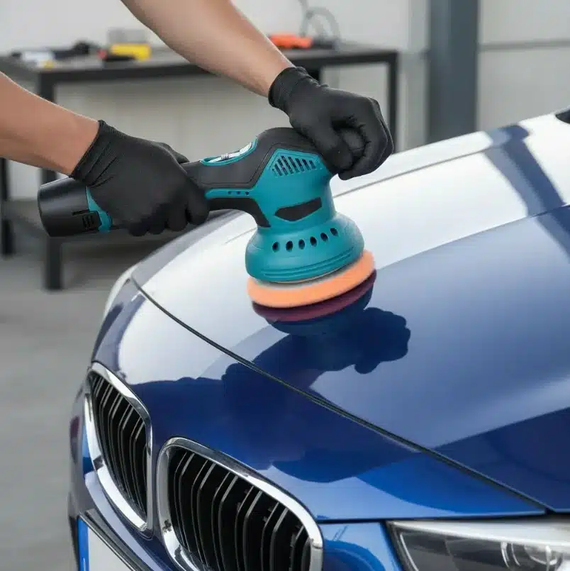 Polichadora Brilladora Inalámbrica Recargable Con 2 Baterías - Imagen 2