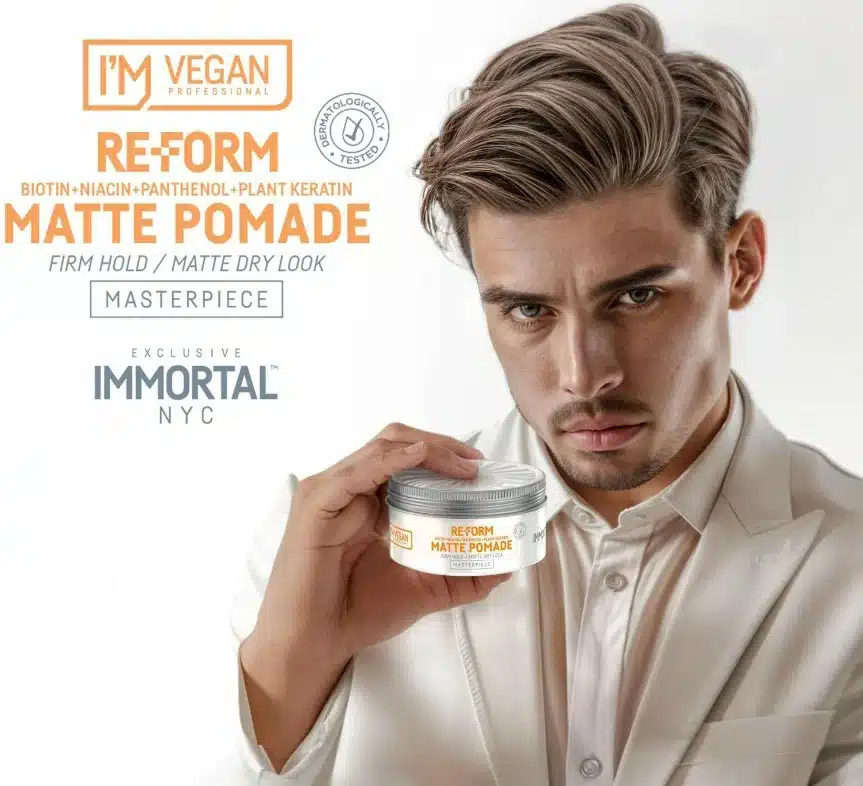 Cera Inmortal NYC Reform Matte Pomade - Imagen 5