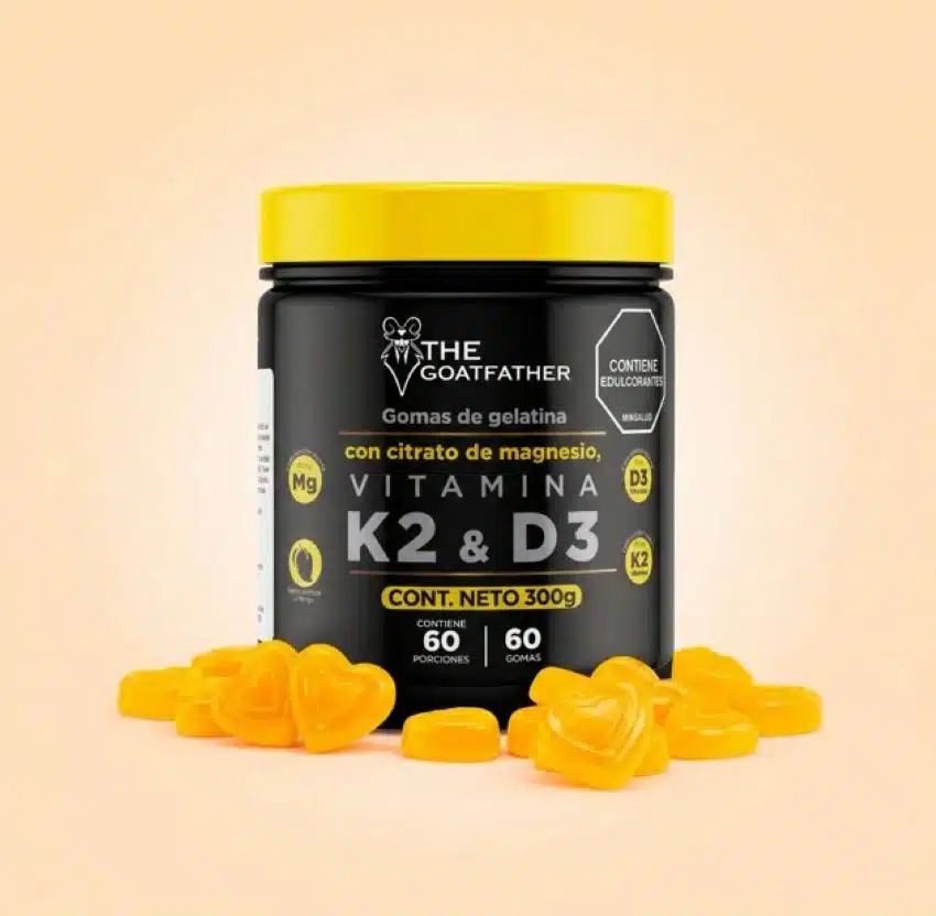 Gomitas Masticables Vitamina K2 y D3 The Goatfather - Imagen 4