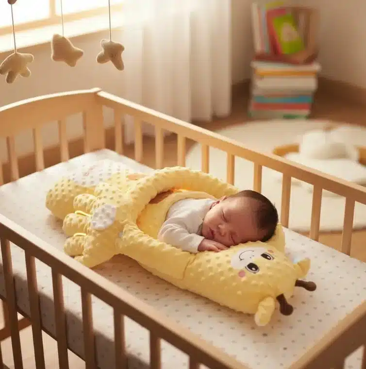 Almohada Peluche Abrazador Arrullador Palma Con Movimiento - Imagen 3