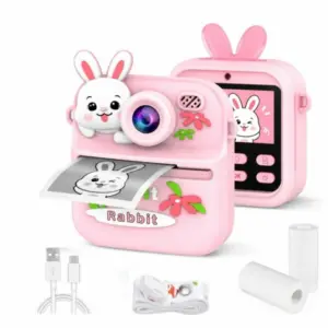 camara-instantanea-conejo-rosa.