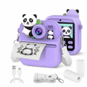 camara instantanea oso morado