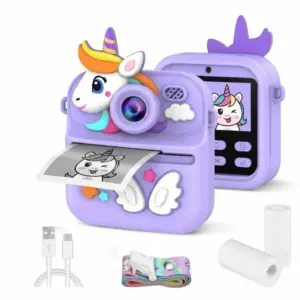 Detalles del adjunto camara-instantanea-unicornio-morado