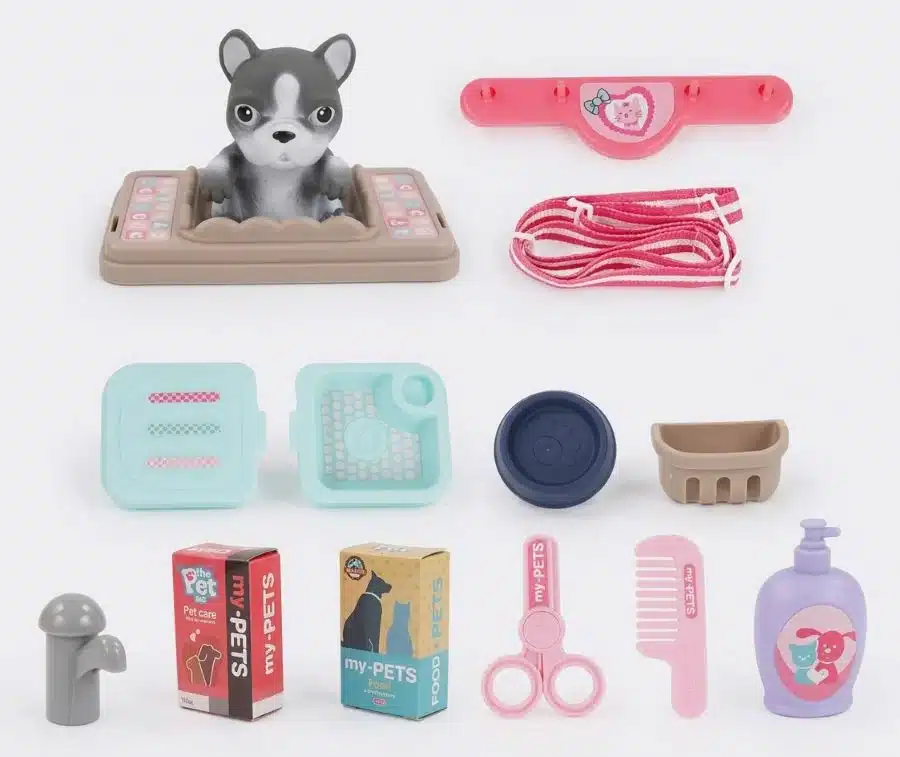 Maleta De Perro Juguete Set Veterinaria Niños Mascota - Imagen 6