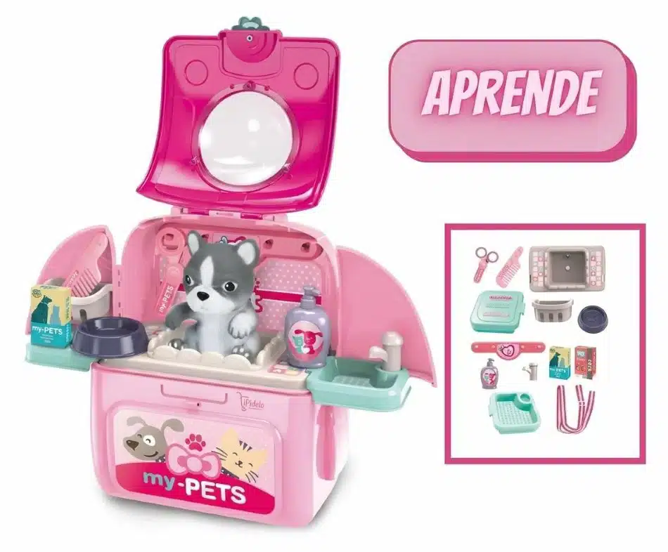 Maleta De Perro Juguete Set Veterinaria Niños Mascota - Imagen 5