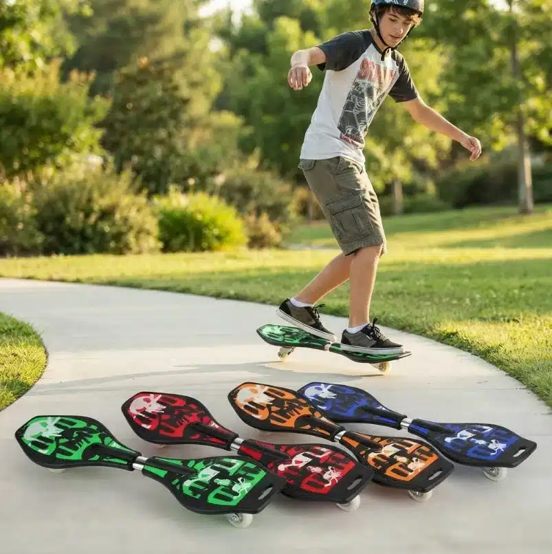 Patineta 2 Ruedas Skate Waveboard Acrobacias Niños Y Jóvenes - Imagen 4
