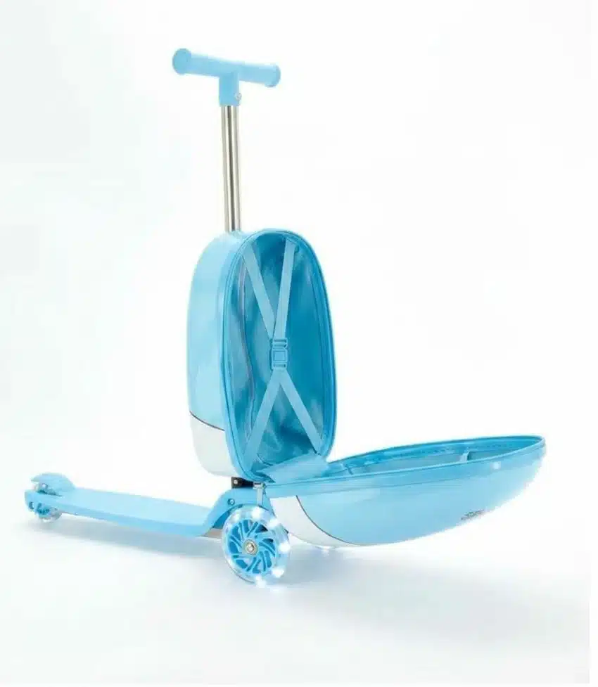 Patineta Scooter Niños Con Maleta Plegable 3 Ruedas - Imagen 8