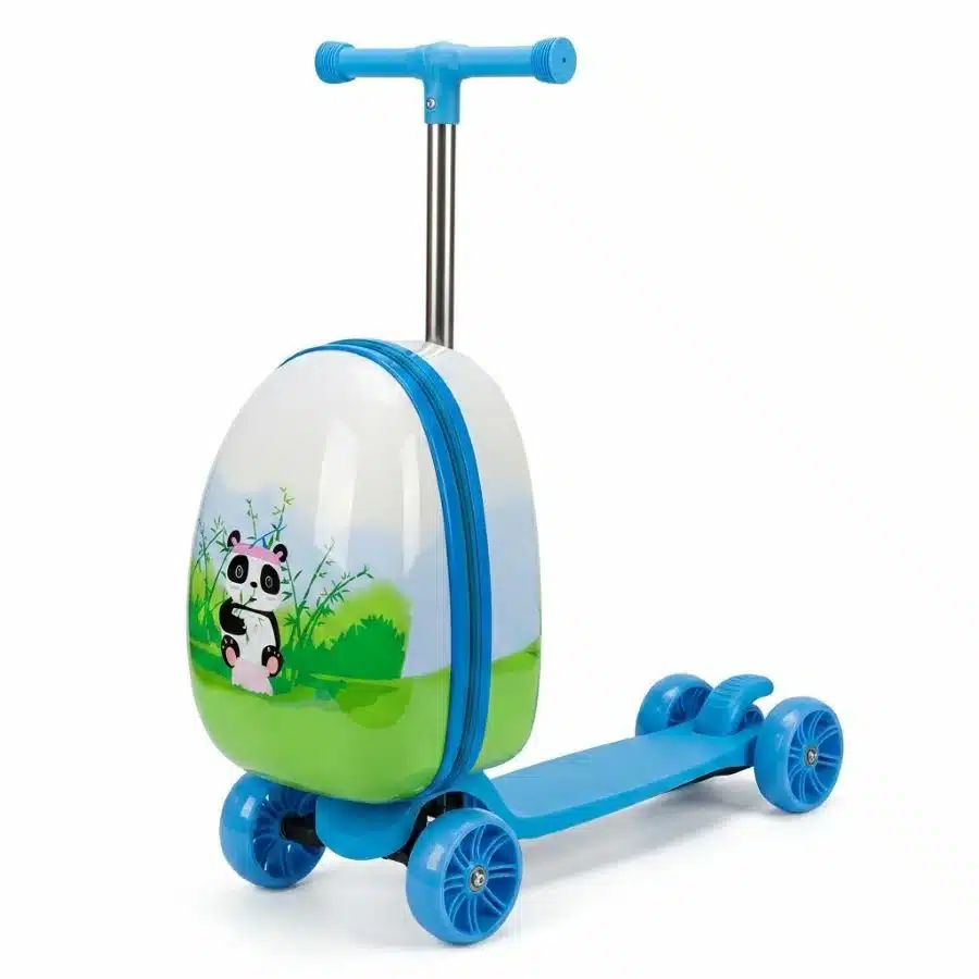 Patineta Scooter Niños Con Maleta Plegable 3 Ruedas - Imagen 3