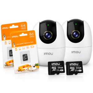 Duo De Camaras Imou Ranger 2 2k Mas Dos Tarjetas micro SD IMOU de 64 GB
