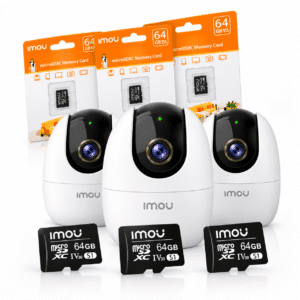 Tres Camaras Imou Ranger 2 2k Mas Tres Tarjetas micro SD IMOU de 64 GB