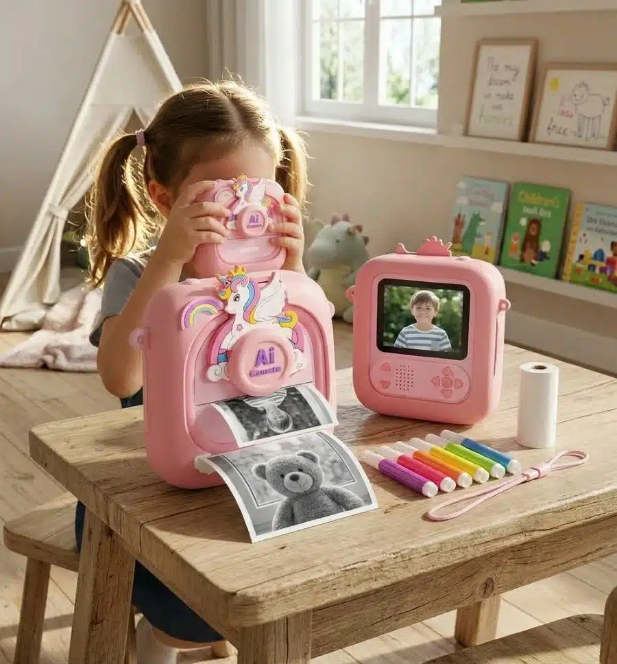 Cámara Instantánea De Unicornio Para Niños Con IA Incluida - Imagen 3