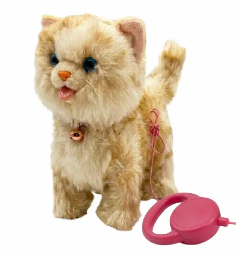 gato peluche interactivo