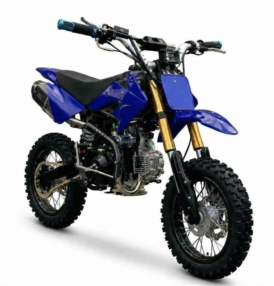 Moto A Gasolina Para Niños 110 Cc Cuatro Tiempos M1 Pro Azul