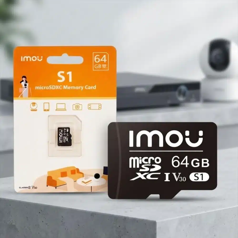 Duo De Camaras Imou Ranger 2 2k Mas Dos Tarjetas micro SD IMOU de 64 GB - Imagen 2